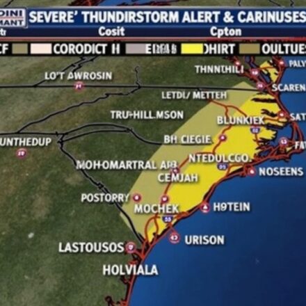 Multiple Severe Thunderstorm Alerts Issued for South Carolina Counties