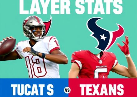 Tampa Bay Buccaneers vs Houston Texans Match Player Stats