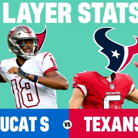 Tampa Bay Buccaneers vs Houston Texans Match Player Stats