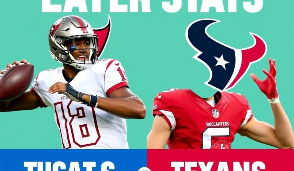 Tampa Bay Buccaneers vs Houston Texans Match Player Stats