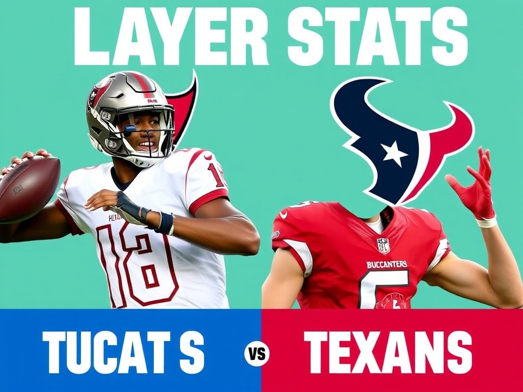 Tampa Bay Buccaneers vs Houston Texans Match Player Stats