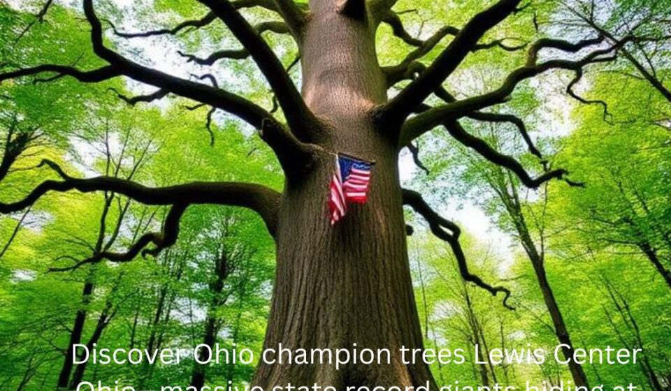 ohio champion trees lewis center ohio
